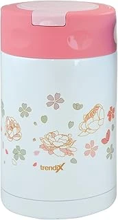 Trendix Çelik İçli Termos 500 Ml Pembe Çelik Kaşık İle Tx-6129 ürün görseli 1