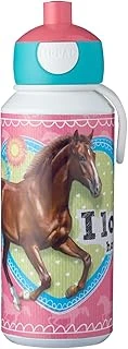 Mepal Su Şişesi 400 Ml, At Desenli ürün görseli 1