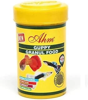 Ahm Guppy Granul Food 250 Ml Balık Yemi ürün görseli 1