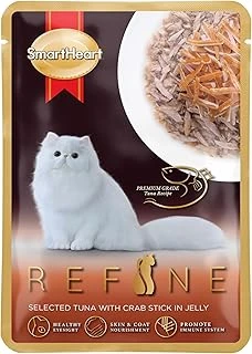 Refine Pouch Jöle İçinde Yengeç Çubuklu Seçkin Ton Balığı 70 Gr ürün görseli 1