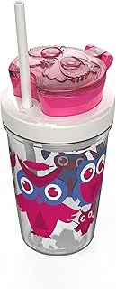 Contigo Snack Atiştirmalik Tritan Bardak 350 Ml, Pembe ürün görseli 1