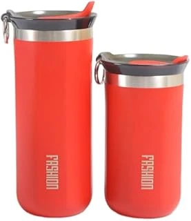 Trendix Çelik İçli Termos 350 Ml Kırmızı Skm010 ürün görseli 1