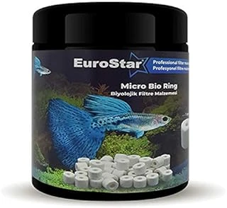 Eurostar Micro Bio Ring Akvaryum İçin Biyolojik Filtre Malzemesi, 1 L ürün görseli 1