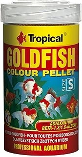 Tropical Goldfish Colour Pellet Size Small 100Ml 45Gr ürün görseli 1