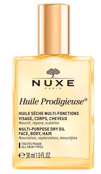 Nuxe Huile Prodigieuse Yüz Vücut Saçlar İçin Çok Amaçlı Kuru Yağ 30 ml ürün görseli 1