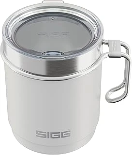 Sigg - Termos Bardak – Mug Snow White – Tritan Kapaklı – Bulaşık Makinesinde Yıkanabilir – Kulplu – Bpa Içermez – Yalıtımlı Bardak Çift Duvarlı – Beyaz – 0,36 L ürün görseli 1