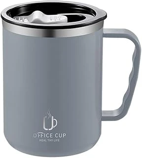 304 L Çelik Gri 500 Ml Kahve El Termos Kupa Mug Cin557Gr ürün görseli 1