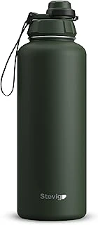 1 Hand Leak-Proof Sızdırmaz Çelik Termos 1500 Mililitre Green St-252 ürün görseli 1