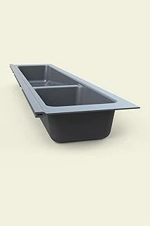 Tify Mutfak Çekmece İçi Modüler İki Bölmeli Kaşıklık 11Cmx48Cm(Boydan 4Cm Kesilebilir) ürün görseli 1