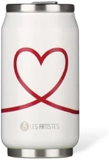 Les Artistes Paris 280 Ml Paslanmaz Çelik Isı Yalıtımlı Termos Love | Kendinden Pipetli,5 Saat Sıcak & 10 Saat Soğuk Tutma | Şık Hediye Seçeneği ürün görseli 1