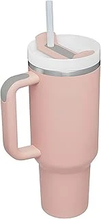316 L Çelik 1,2 L Pembe Pipetli El Termos Mug (Sizdirmazlik Yok) Cin856Pm ürün görseli 1