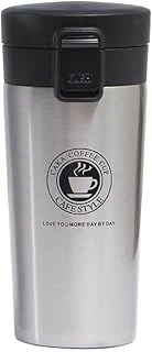 Togg T10X Araç Bardaklığına Uyan 304 L Çelik Gri 500 Ml Kahve El Termos Mug ürün görseli 1