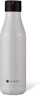Les Artistes Paris Bottle Up Petek Deseni, 500 Ml, Honeycomb 16,5 Fl.Oz+Stic'It Şişe, Yetişkin, Üniseks, Honeycomb (Beyaz) 500 Ml ürün görseli 1