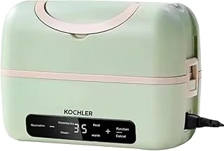 Kochler Elektrikli Buharlı Yemek Termosu - 1.2L 3 Bölmeli - 4 Modlu Isıtma Sistemi - Bpa'Sız Paslanmaz Çelik - Ev, Ofis Seyahat İçin ürün görseli 1