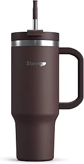 2 Moods Tuck-In Tumbler Sızdırmaz Çelik Termos 900 Mililitre Chocolate Plum St-238 ürün görseli 1