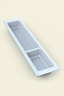 Tify Mutfak Çekmece İçi Modüler İki Bölmeli Kaşıklık Beyaz 11Cmx48Cm(Boydan 4Cm Kesilebilir) ürün görseli 1