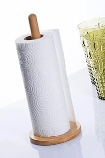 Yuvarlak Şekilli Bambu Kağıt Havluluk & Peçetelik Ahşap 22 X 12 ürün görseli 1
