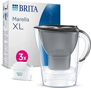 Brita Marella Xl 3X Maxtra Pure Performance Filtreli Su Arıtma Sürahisi - Grafit (3,5L) ürün görseli 1