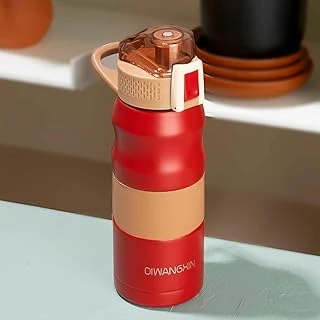 Cooker 1393-3 Paslanmaz Çelik Sızdırmaz Çift Katmanlı Yalıtımlı Çay Kahve Termosu Kırmızı 350 Ml ürün görseli 1