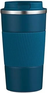 304 L Kilitli Çelik Mat 510 Ml Kahve Termos Mug Cin405Mv ürün görseli 1