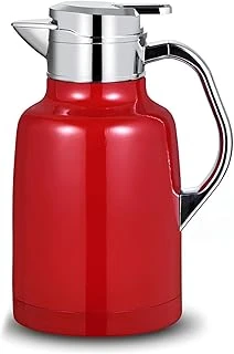 304 Çelik 1,6 L Çift Katmanlı Kırmızı Vakumlu Kamp Piknik Çay Termos Cin556Kr ürün görseli 1