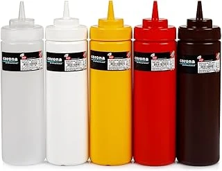 Geniş Kapaklı Çikolata Sos Şişesi, 700 Ml Capacityu, Kahve ürün görseli 1