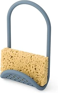 Umbra Sling Esnek Lavabo Rafı, Mutfak Süngeri, Tencere Fırçası, Bulaşık Fırçası, Bulaşık Bezi Daha Fazlası Için Çok Fonksiyonlu Tutucu, Arduvaz Mavisi ürün görseli 1