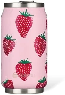Les Artistes Paris Isı Yalıtımlı Kutu Çelik Termos Matara 280Ml Strawberry ürün görseli 1