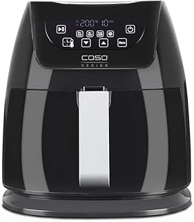 Caso Af 255 Sıcak Hava Fritözü 3 L, Izgara Dahil, 1 Kg, 60 – 200 °C, Güçlü 1400 W, Yağsız, Paslanmaz Çelik Iç Kısım, Siyah ürün görseli 1
