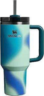 Quencher Pipetli Termos Bardak, 1.18 Litre, Turkuaz Desenli (Coastal Teal) ürün görseli 1