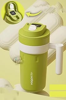 Vagonlife 600 Ml Led Sıcaklık Göstergeli Akıllı Çelik Termos Kulplu -Kahve Bardağı-Mug-Ffvgn2009 ürün görseli 1