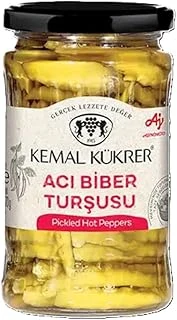 Kemal Kükrer Acı Biber Turşusu Cam Kavanoz 360 Gr ürün görseli 1