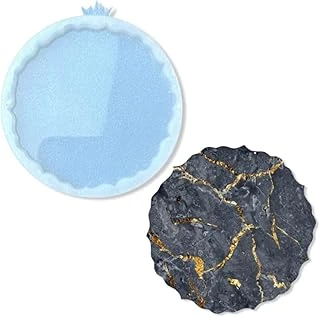 Reçine Bardak Altlığı Silikon Kalıbı, Soya Mum Kalıbı, Kokulutaş Kalıbı, Beton Kalıbı ürün görseli 1