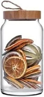 Paşabahçe-43593 Woody Bambu Kapaklı Kavanoz 1130Cc ürün görseli 1