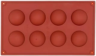 8 Li Yarım Küre Silikon Mouse Pasta Kalıbı Nocolor-4Ae0C921 Ecmelnm546 ürün görseli 1