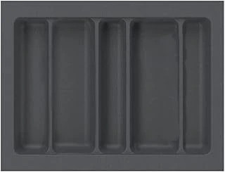 Almital 65X49 Cm. 5 Bölmeli Gri Çekmece Içi Düzenleyici Kepçelik (60 * 40 Cm'E Kadar Kesi̇lebi̇li̇r) Maket Bıçağı Hediyeli ürün görseli 1