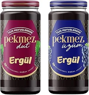 Ergül Dut Pekmezi 600 Gr Cam + Üzüm Pekmezi 600 Gr Cam ürün görseli 1