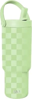 Simple Kids Trek Pivot Termos 0,7 L - Lime Checkmate ürün görseli 1