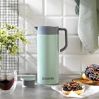 Schafer Click Termos 1.3 L-Yeşil ürün görseli 1