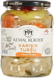 Kemal Kükrer Karışık Turşu Cam Kavanoz 680 Gr ürün görseli 1