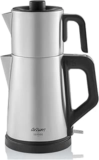 Ar3129 Deminde Çay Makinesi 1800W, 1 L Demlik Kapasitesi, Inox ürün görseli 1