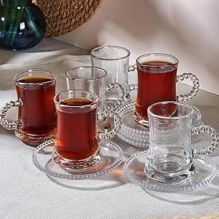 Perotti Pearl 12 Parça Altı Kişilik Çay Bardağı Seti 180 Ml ürün görseli 1