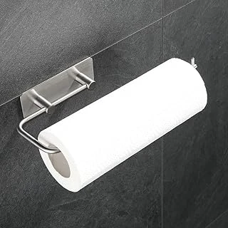 Deltahome Paslanmaz Çelik Kağıt Rulo Havlu Tutucu Peçetelik - Inox - Kendinden Yapışkanlı ürün görseli 1