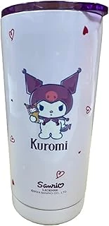 Miniso Sanrio Kuromi Paslanmaz Çelik Bardak Dekoratif Kılıflı 550 Ml ürün görseli 1