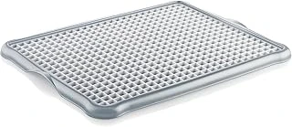 Orret 44X35 Cm Plastik Bulaşık Süzgeci Mat Izgara Süzgeçli Süzmatik Tezgah Üstü Bulaşık Kurutmalık Büyük Boy Mutfak Süzgeci (Asorti̇ Renk) ürün görseli 1