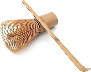 Bambu Matcha Çayı Karıştırıcı Fırça Kaşık Bamboo Whisk Köpürtücü Cin552 ürün görseli 1