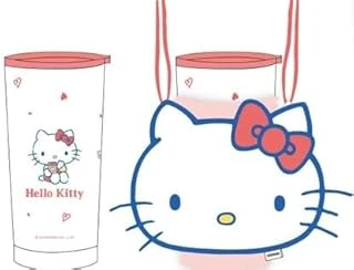 Hello Kitty Lisansı Sanrio Paslanmaz Çelik Bardak Dekoratif Kılıflı 550 Ml ürün görseli 1