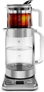 Refika'Dan Xl Cam Çay Makinesi Chrome ürün görseli 1