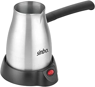 Sinbo Scm-2967 İnox Elektrikli Cezve – 6 Fincan Kapasiteli, Paslanmaz Gövdeli Türk Kahve Makinesi ürün görseli 1