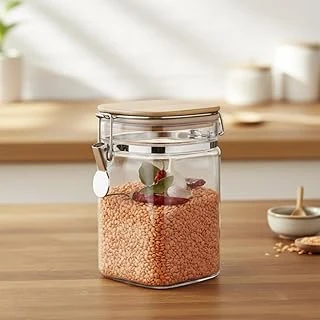 Arow Jacke Kilitli Cam Kavanoz 1350 Ml ürün görseli 1